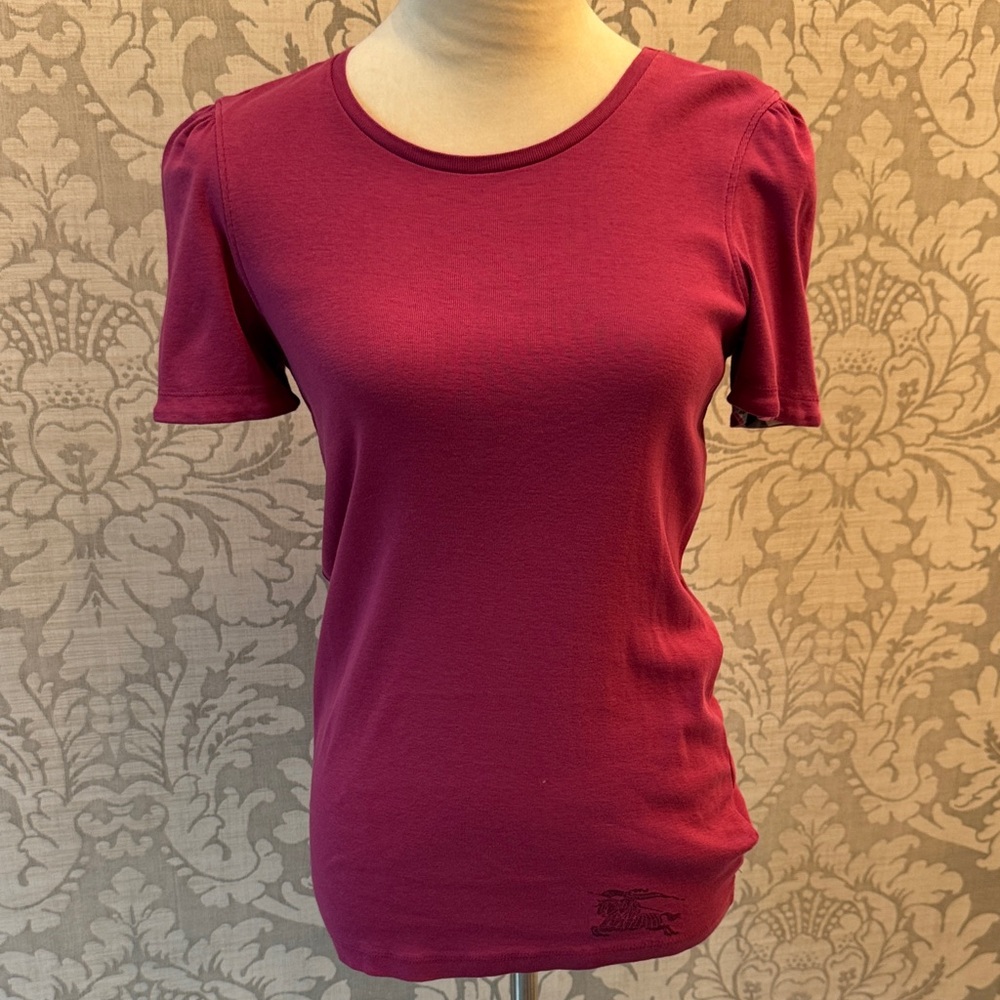 Burberry Pink Short Sleeve Tee